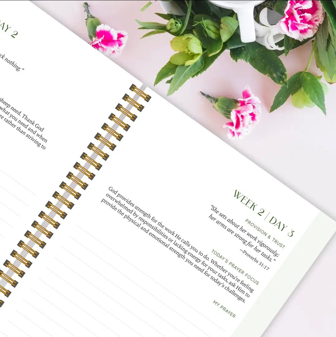 A Year in Prayer by Spiral Bible