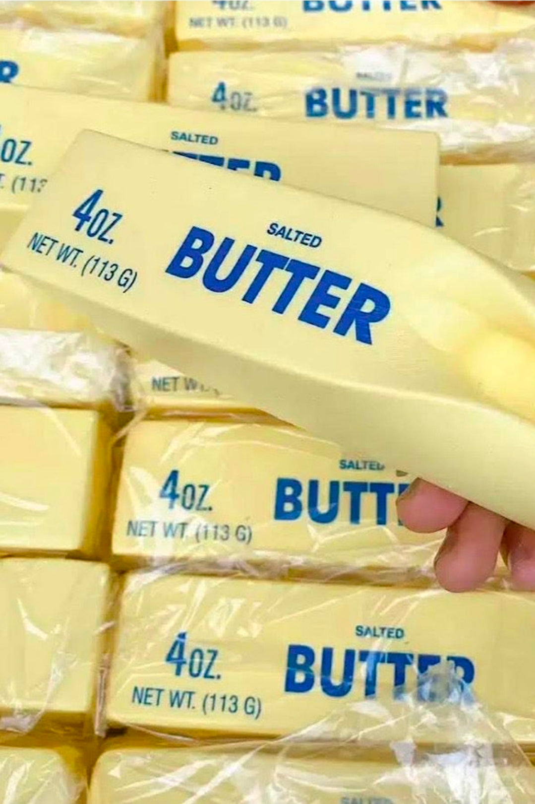 Butter squish toy