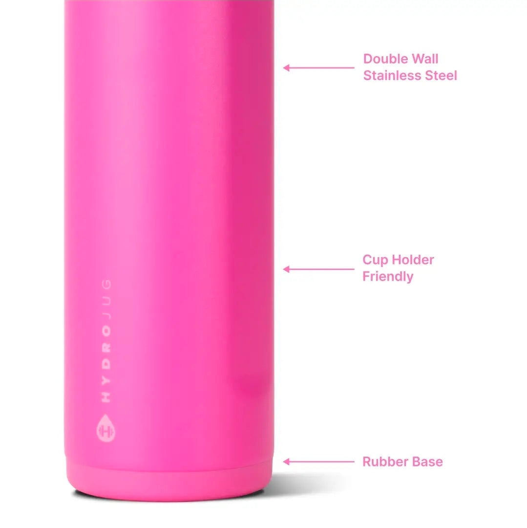 HydroJug 24 oz Ease2O Pink-Purple Water Bottle | Dual-Function Lid | Preorder