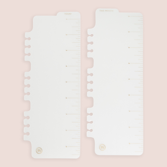 Snap-In Bookmarks for Spiral Planners (2 Pack)