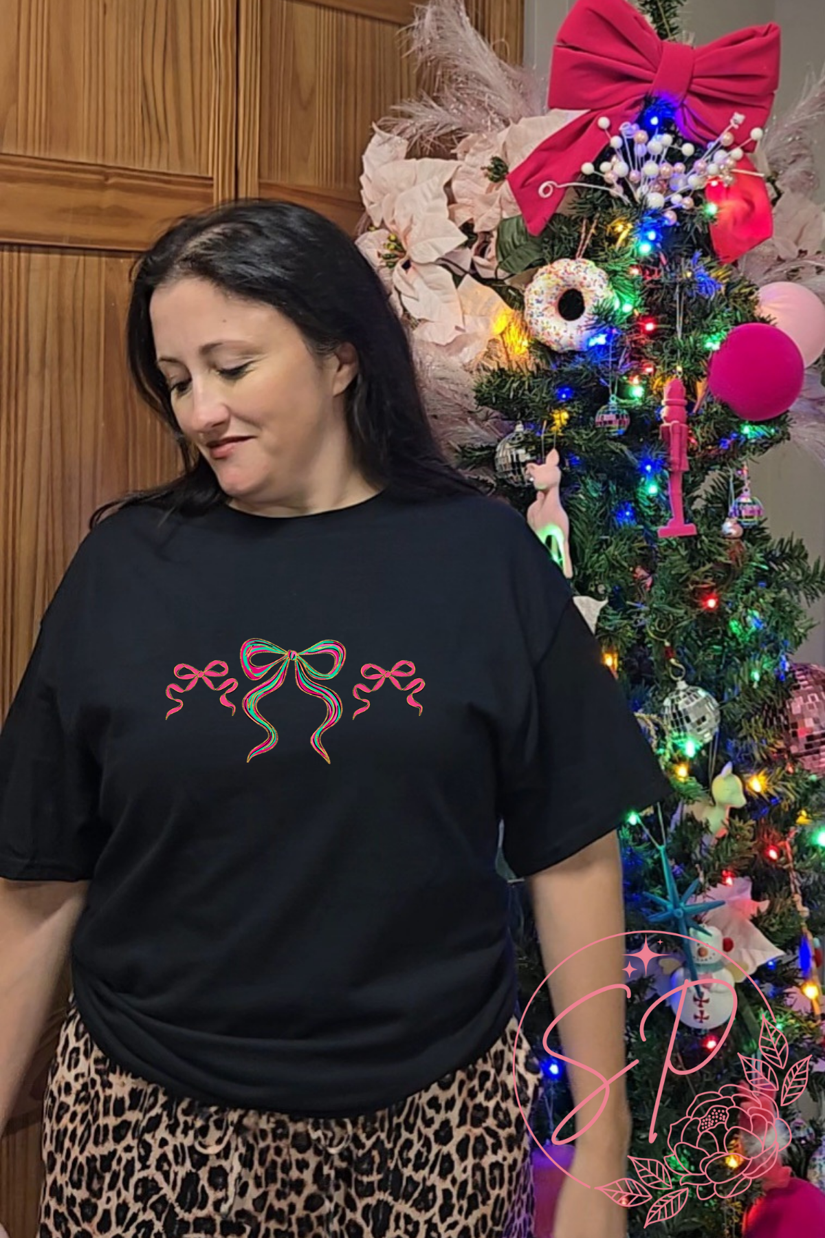 Christmas Bows Pink Friday exclusive graphic