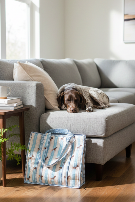 SC - Rue in Blue Tote Bag©