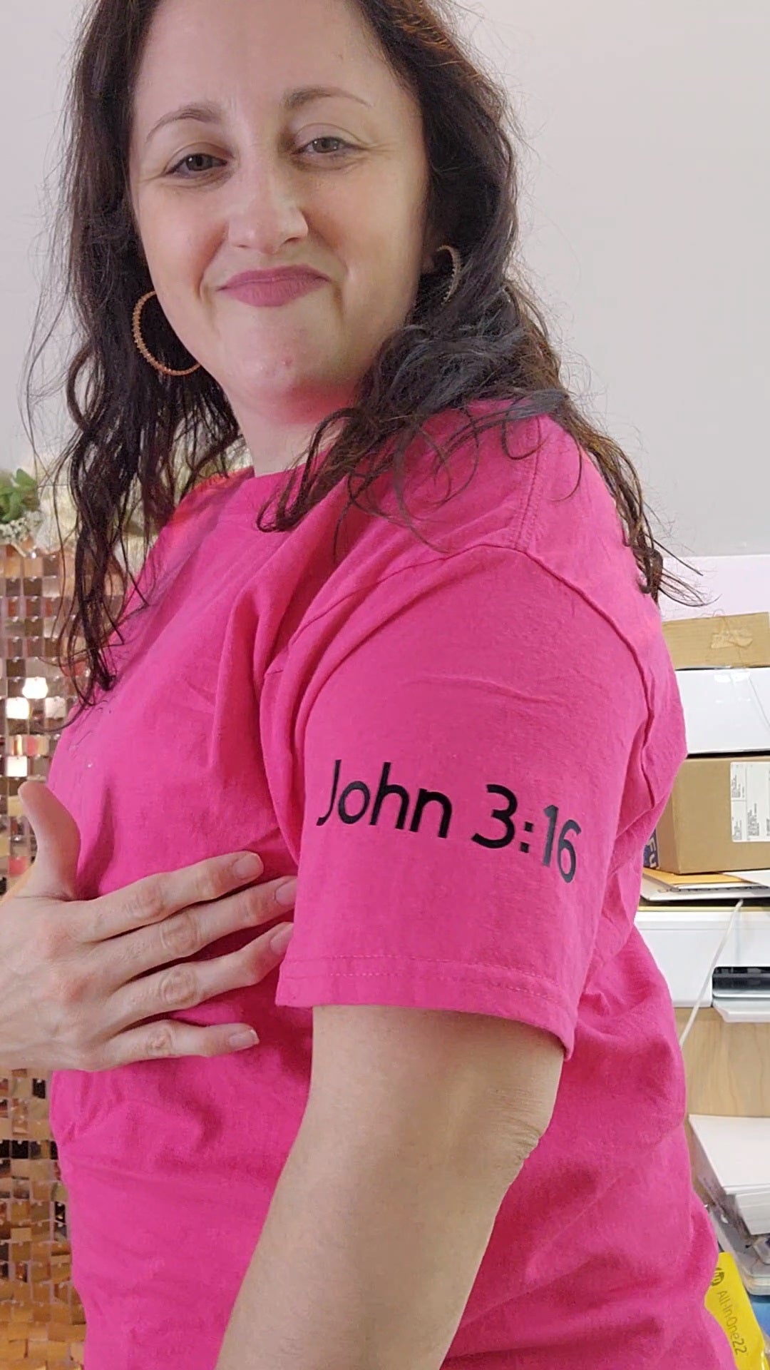 PRE-ORDER- loved- John 3:16 bow- handmade