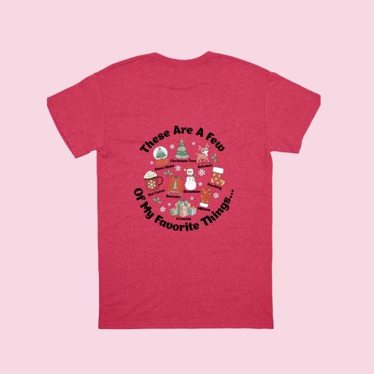These are a few of my favorite things graphic tee
