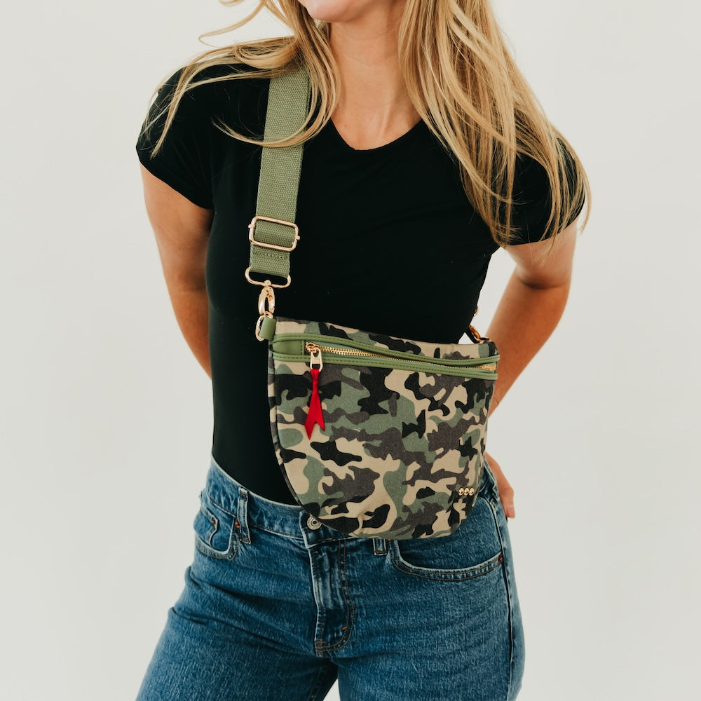 Callahan Canvas Printed Bum Bag