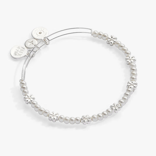 Beaded Daisy Bangle