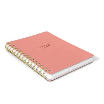 Agatha Notebook – Textured Vegan Leather Journal with Lined Pages & Storage Pocket | Studio Oh! Elegant Writing Journal