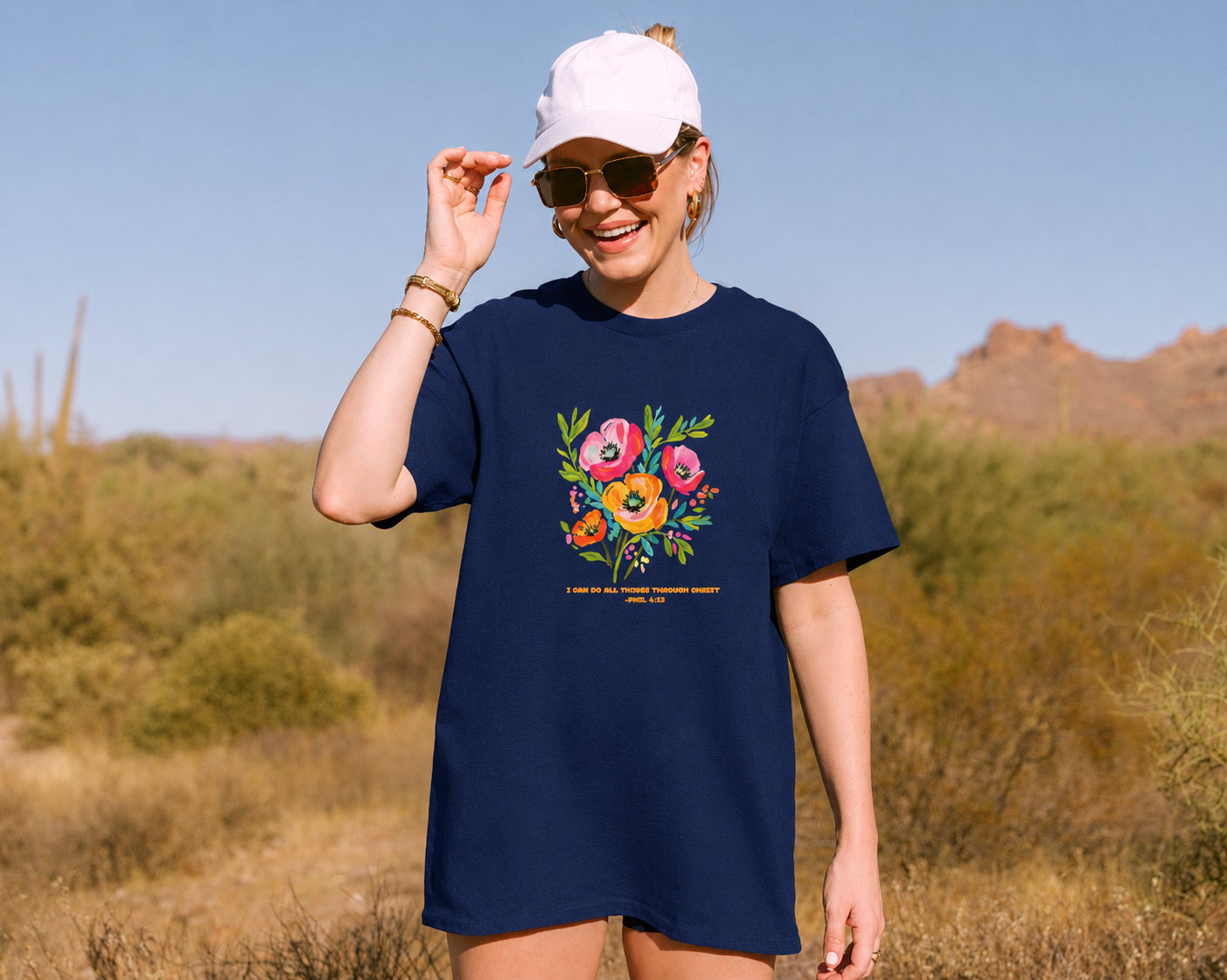 Phil 4:13 graphic tee