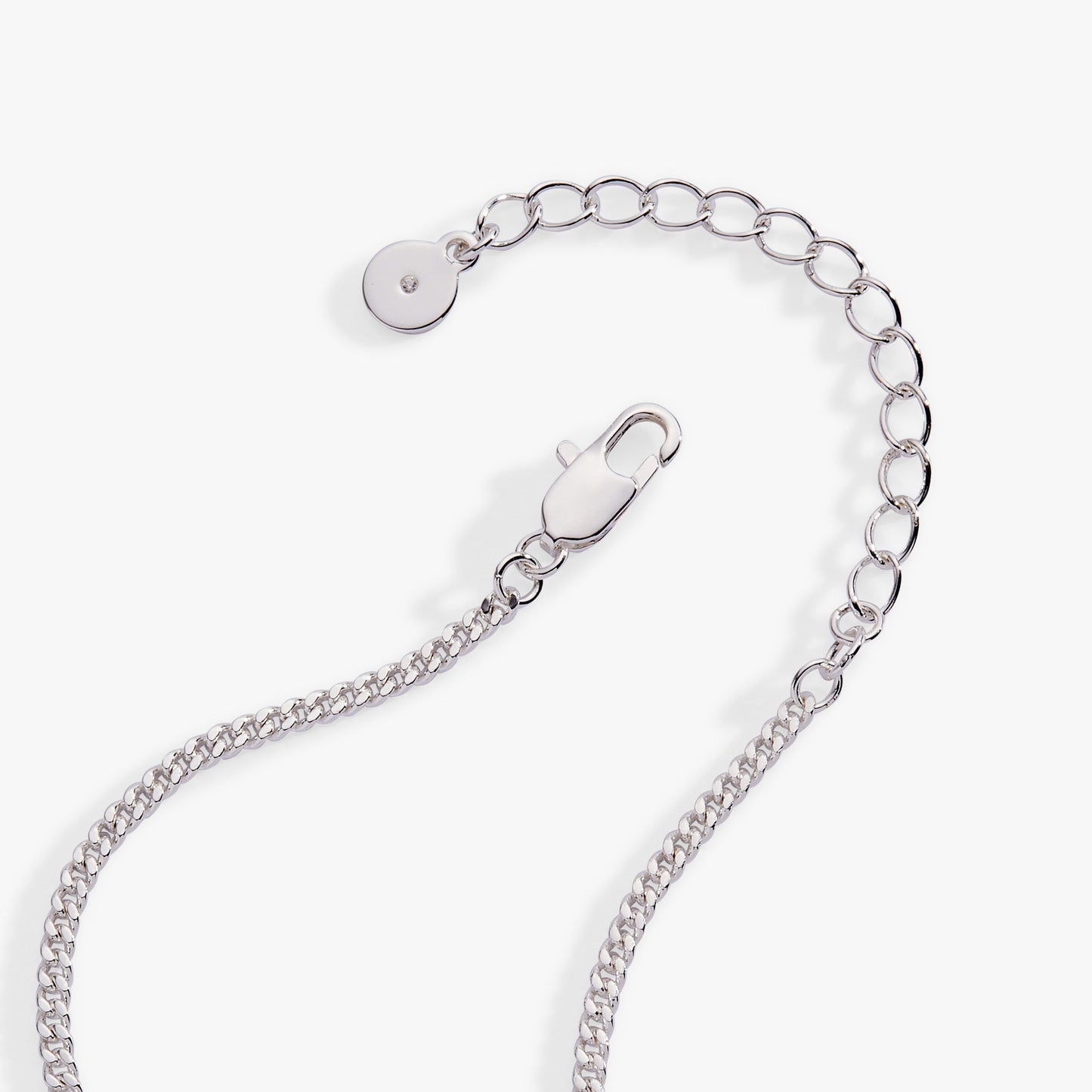 Glass Butterfly Inline Necklace