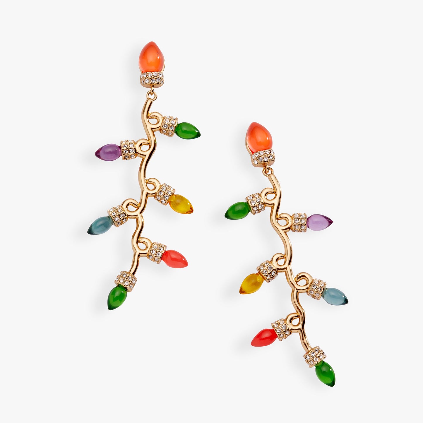 Christmas Light Bulb Earrings
