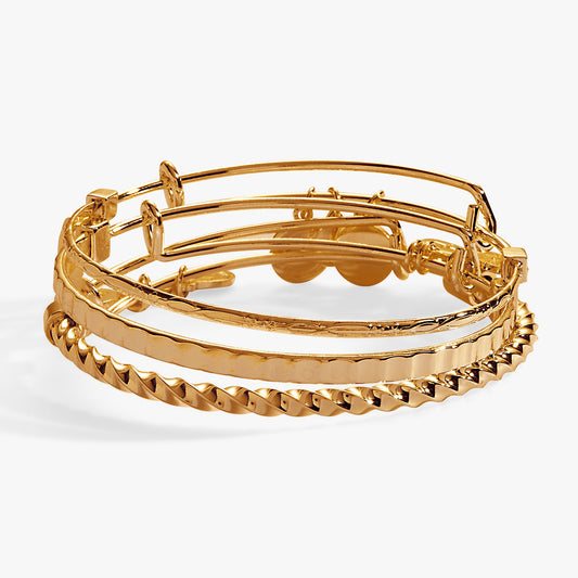 Textured Bangles Set of 3