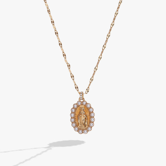 Divine Guides Mary Pendant Necklace
