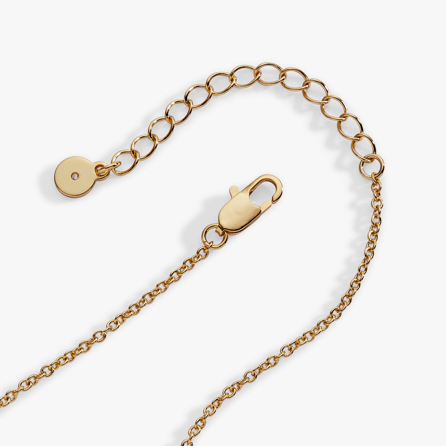 Pearl Heart Duo Charm Necklace