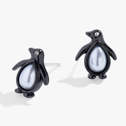 Penguin Stud Earrings