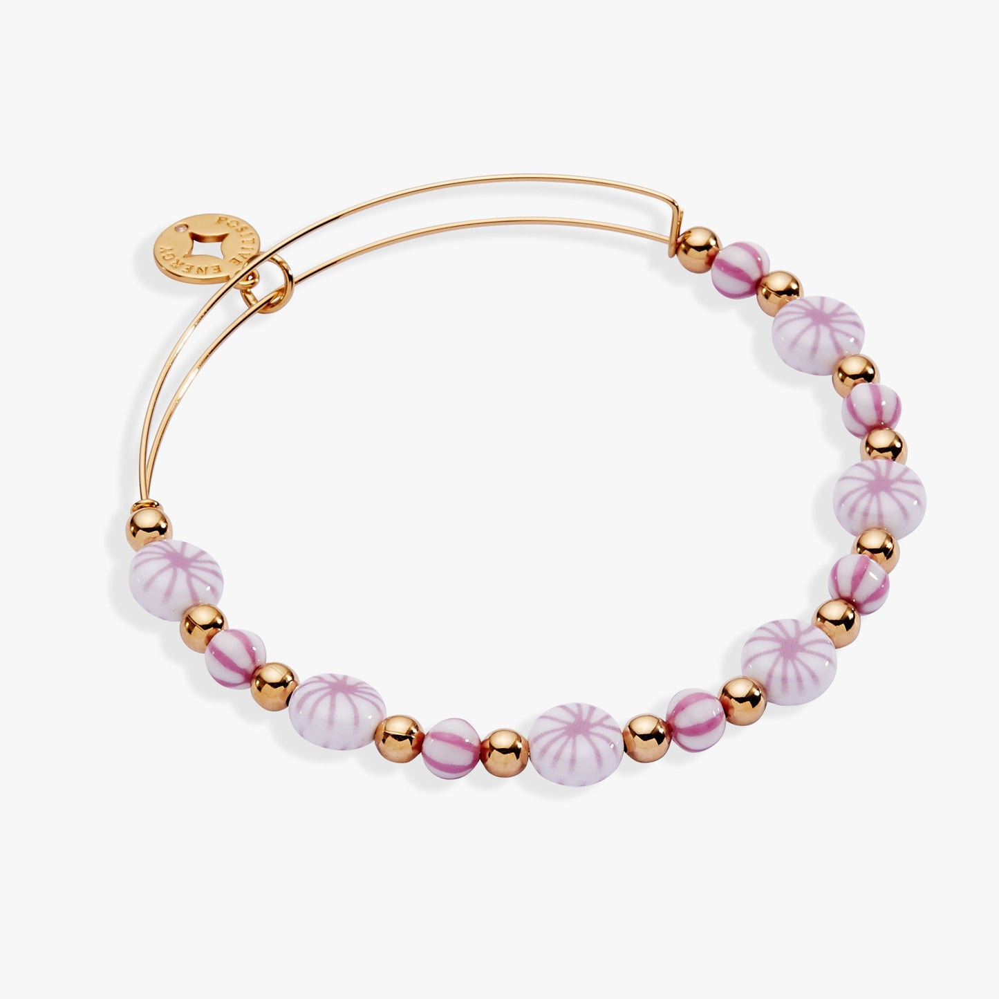 Peppermint Beaded Bangle