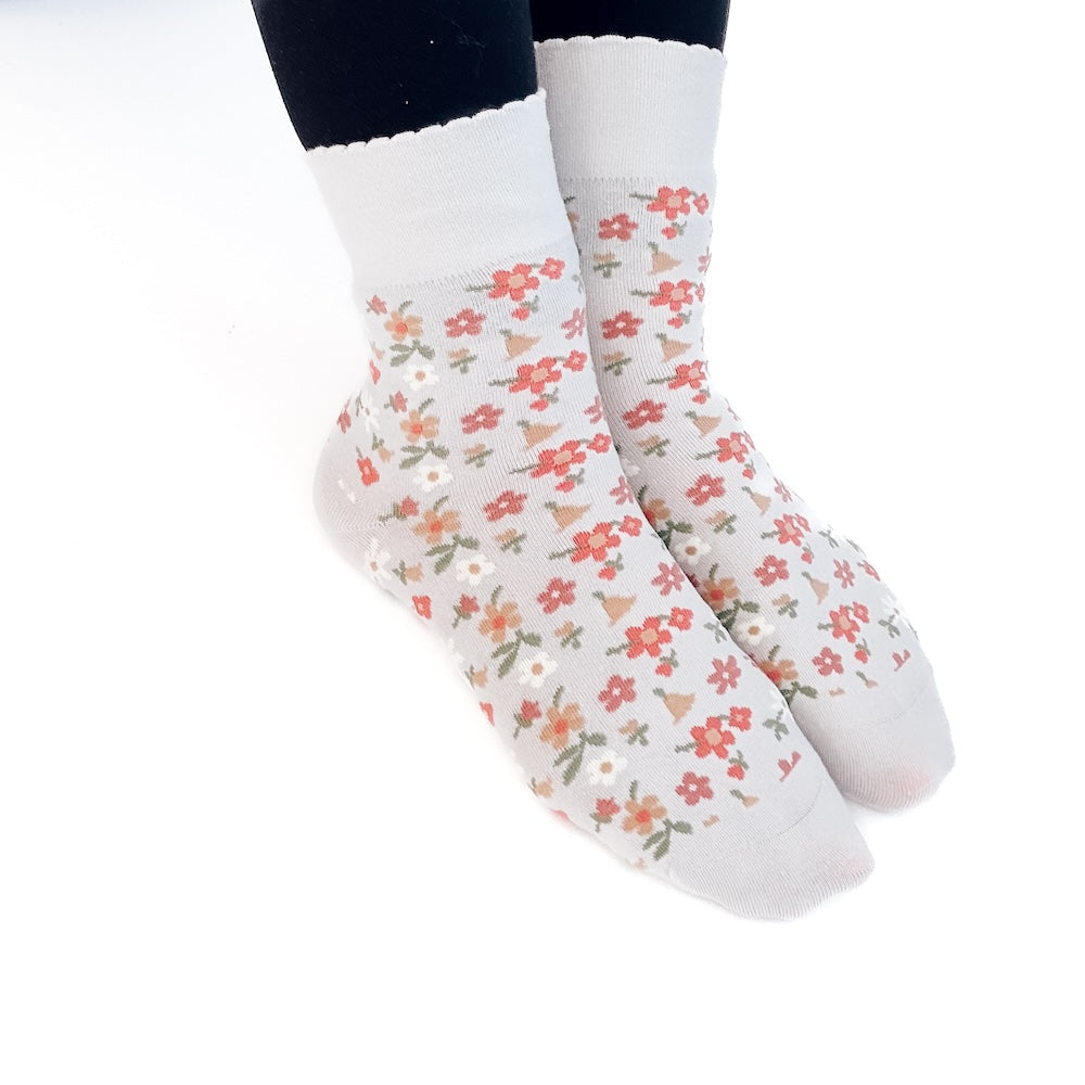 French Meadow Mid Calf Socks
