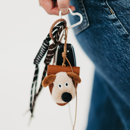 Puppy Rope Charm Key Chain