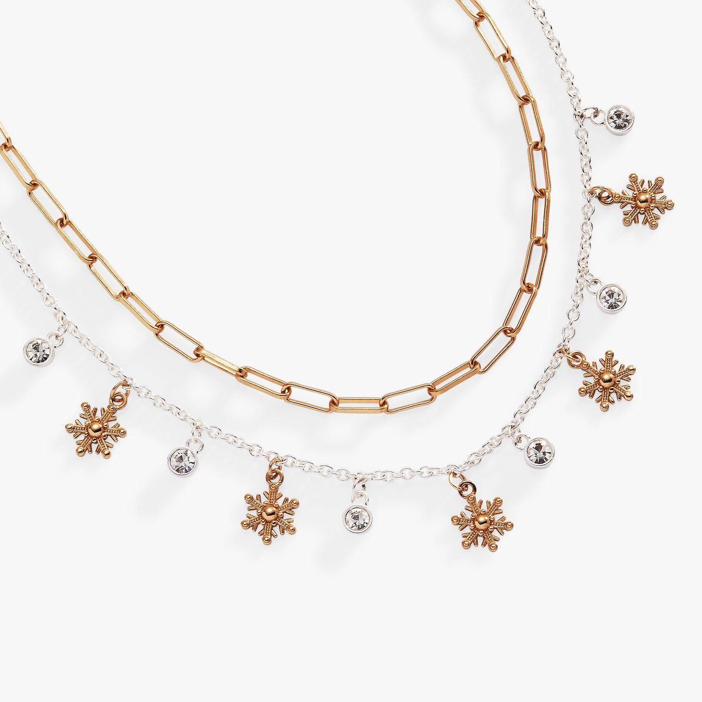 Snowflake Charm Necklace