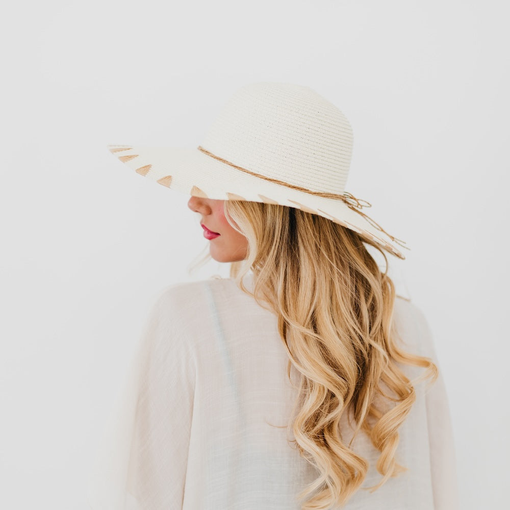 Surfs Up Straw Sun Hat