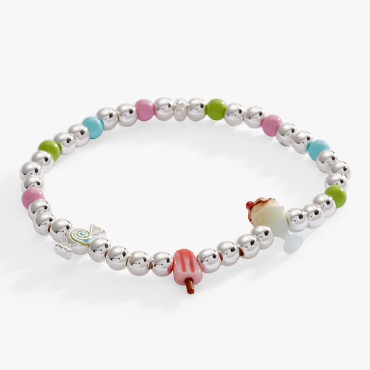 Sweet Treats Love Language Stretch Bracelet