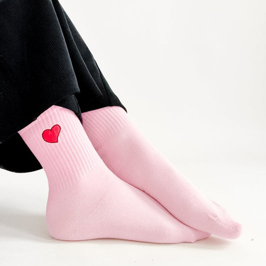 My Heart Valentines Mid-Calf Socks