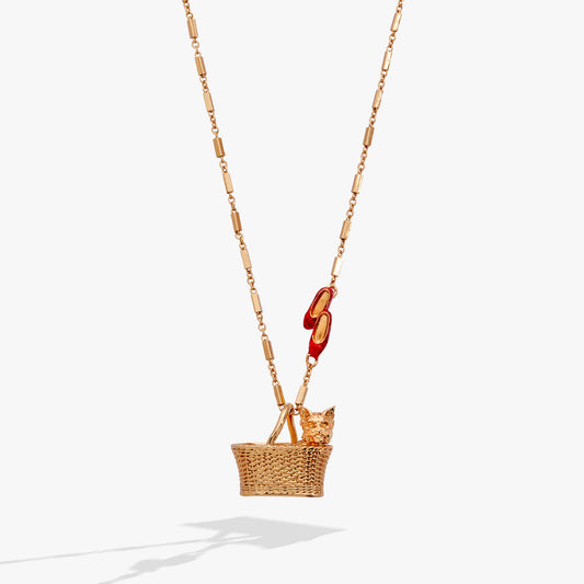 The Wizard of Oz™ Dorothy & Toto Basket Pendant