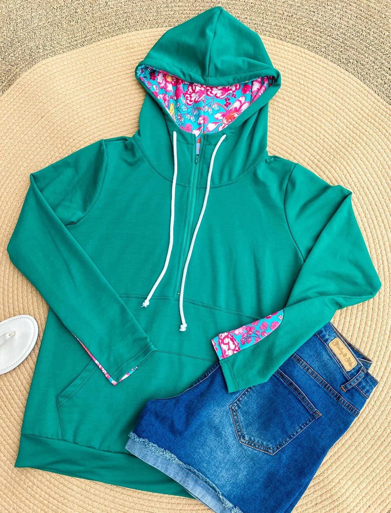 PREORDER: Audre Half Zip Hoodie in Six Colors