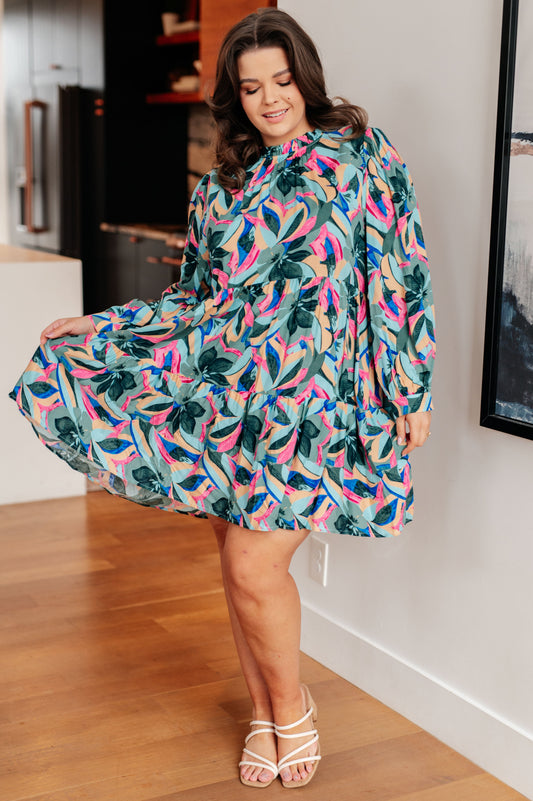 Thrill of it All Floral Dress
